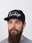 Бейсболка HOOD арт. 118-MWL022-NY020-BK Biggie Brooklyn (черный)